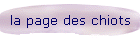 la page des chiots